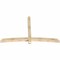 Ekena Millwork Bellingham Rough Sawn Timber Gable Bracket, Douglas Fir, 84"W x 53"H x 4"D x 4"F, 15/12 Pitch GBW084X53X0404BEL00RDF - alternate 2